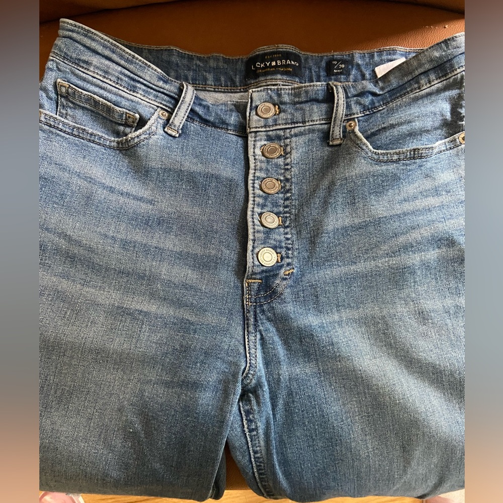 Lucky Brand High Rise Bridgette Skinny Jean Size 30 - Picture 4 of 12